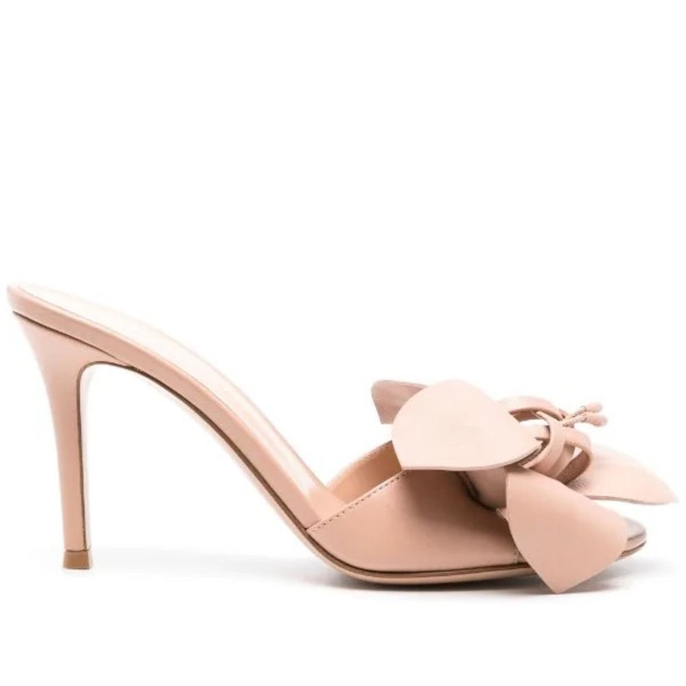 Gianvito Rossi Lucilla 85mm leather mules